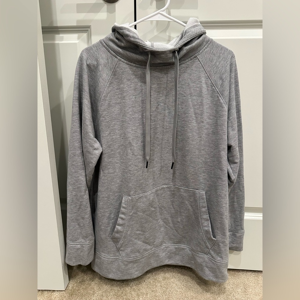 Athleta Gray Sweatshirt Hoodie Casual Athletic